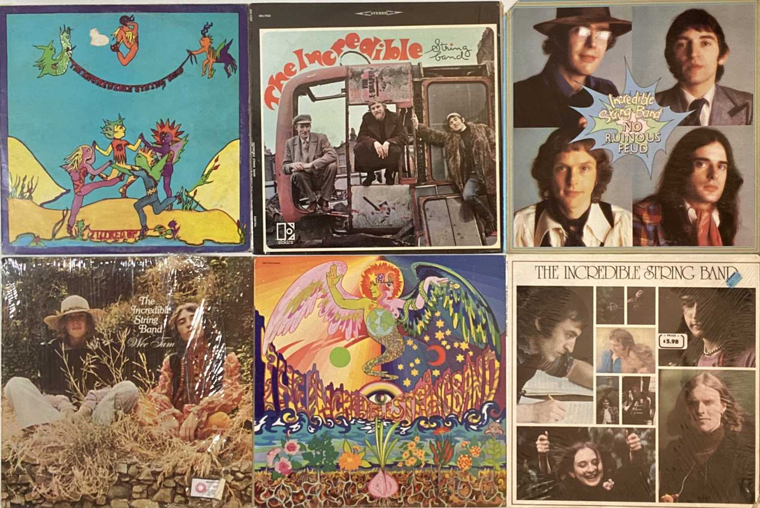 Lot 786 - THE INCREDIBLE STRING BAND AND RELATED - LPs