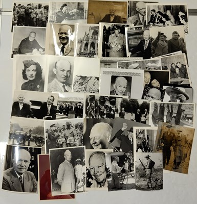 Lot 318 - PRESIDENT EISENHOWER - LARGE COLLECTION OF PRESS PHOTOGRAPHS.