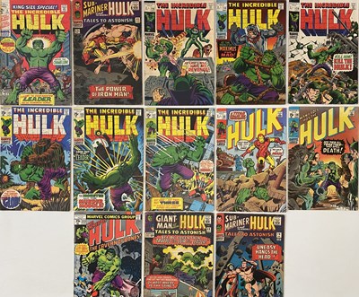 Lot 102 - THE INCREDIBLE HULK MARVEL COMICS.