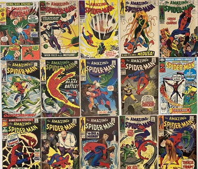 Lot 105 - THE AMAZING SPIDER-MAN MARVEL COMICS.