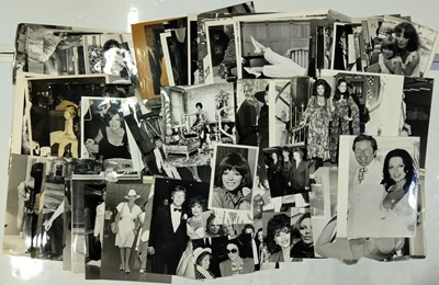 Lot 327 - JOAN COLLINS - LARGE COLLECTION OF PRESS PHOTOGRAPHS.