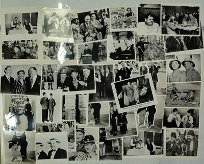 Lot 341 - LAUREL AND HARDY - LARGE COLLECTION OF PRESS PHOTOGRAPHS.