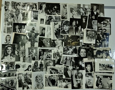 Lot 345 - JANE FONDA - LARGE COLLECTION OF PRESS PHOTOGRAPHS.