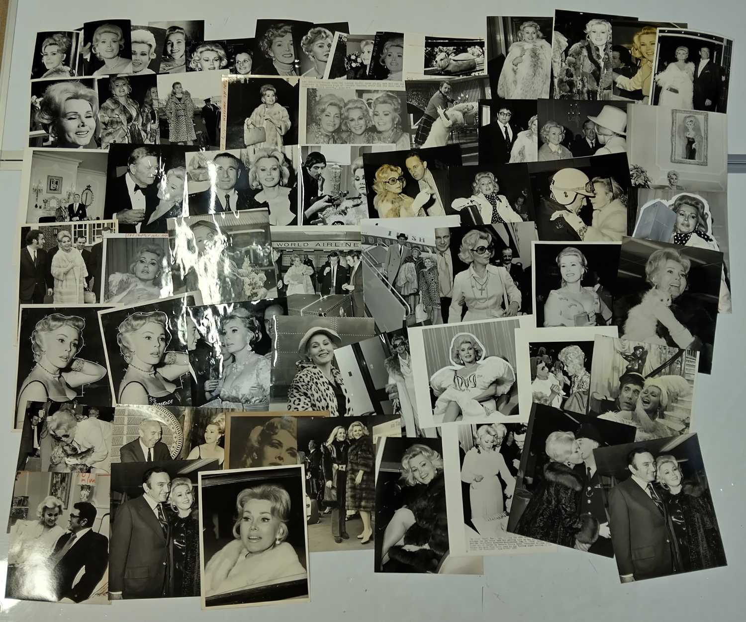 Lot 349 GABOR ZSAZSA LARGE COLLECTION OF PRESS