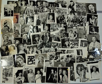 Lot 350 - VERA-LYNN - LARGE COLLECTION OF PRESS PHOTOGRAPHS.