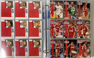 Lot 426 - FOOTBALL MEMORABILIA - CARD FOLDER SIGNED BY ENGLAND 1991 SQUAD.
