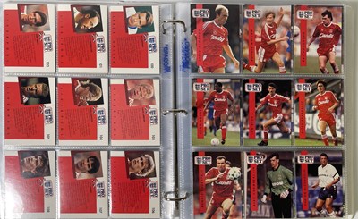 Lot 426 - FOOTBALL MEMORABILIA - CARD FOLDER SIGNED BY ENGLAND 1991 SQUAD.