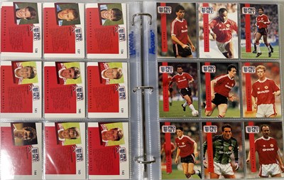 Lot 426 - FOOTBALL MEMORABILIA - CARD FOLDER SIGNED BY ENGLAND 1991 SQUAD.