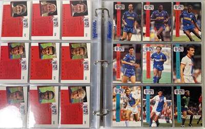 Lot 426 - FOOTBALL MEMORABILIA - CARD FOLDER SIGNED BY ENGLAND 1991 SQUAD.