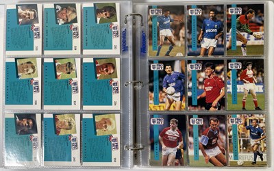 Lot 426 - FOOTBALL MEMORABILIA - CARD FOLDER SIGNED BY ENGLAND 1991 SQUAD.