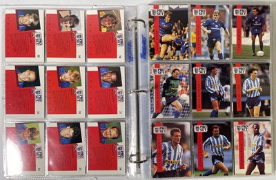Lot 426 - FOOTBALL MEMORABILIA - CARD FOLDER SIGNED BY ENGLAND 1991 SQUAD.