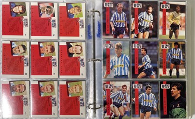 Lot 426 - FOOTBALL MEMORABILIA - CARD FOLDER SIGNED BY ENGLAND 1991 SQUAD.