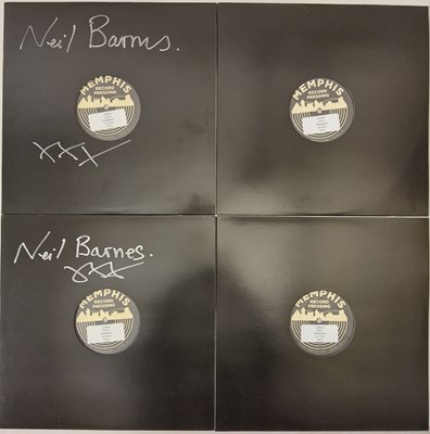 Lot 132 - LEFTFIELD - LEFTISM (2024 - 19658803821) -TWO WHITE LABEL TEST PRESSINGS EACH SIGNED BY NEIL BARNES