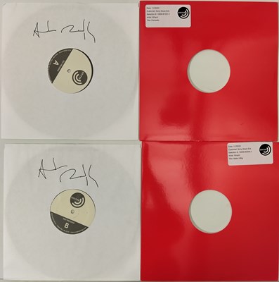 Lot 135 - WHAM! - TWO 2023 WHITE LABEL TEST PRESSING LPS - SIGNED BY ANDREW RIDGLEY