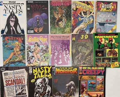 Lot 136 - MIXED COMICS ( IMAGE, ECLIPSE, COZMIC, PC, VERTIGO).