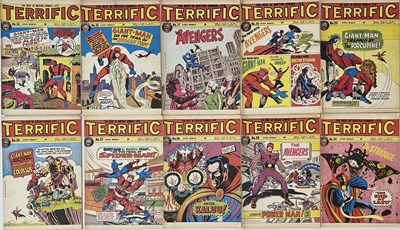 Lot 113 - TERRIFIC COMICS (POWER COMICS).