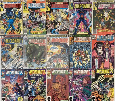 Lot 126 - THE MICRONAUTS. MARVEL COMICS.