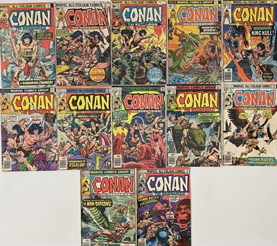 Lot 129 - KA-ZAR & CONAN THE BARBARIAN MARVEL COMICS.