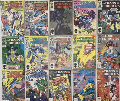 Lot 130 - THE TRANSFORMERS MARVEL COMICS.