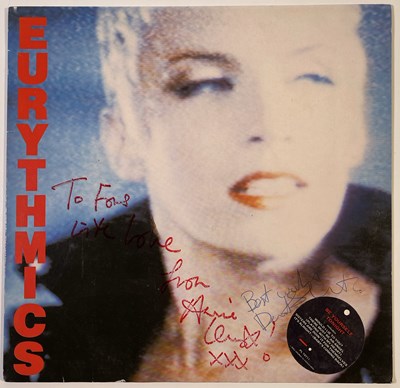 Lot 272 - EURYTHMICS - SIGNED LP.