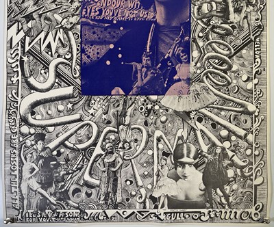 Lot 62 - DONOVAN - MARTIN SHARP 'SUNSHINE SUPERMAN' NON-FOIL EFFECT POSTER.