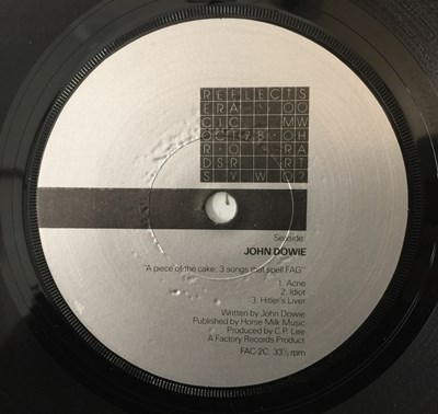 Lot 16 - "FAC-2" A FACTORY SAMPLE EP (COMPLETE ORIGINAL UK COPY - FACTORY RECORDS FAC-2)