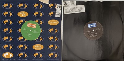 Lot 20 - OASIS - SHAKERMAKER/ LIVE FOREVER 12" PROMO RARITIES PACK