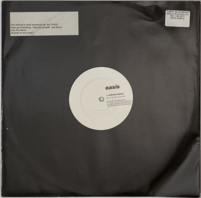 Lot 22 - OASIS - COLUMBIA 12" (UK S/SIDED PROMO - CTP 8)