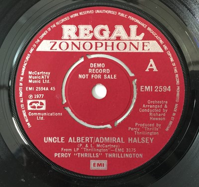 Lot 3 - PERCY THRILLINGTON - LP & 7" PACK (PAUL MCCARTNEY)