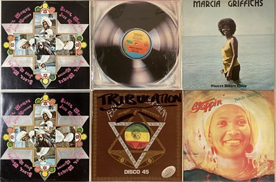 Lot 253 - THE WAILERS MEMBERS (MARCIA GRIFFITHS, JUDY MOWATT, PETER TOSH, RITA MARLEY) - LP/12'' COLLECTION