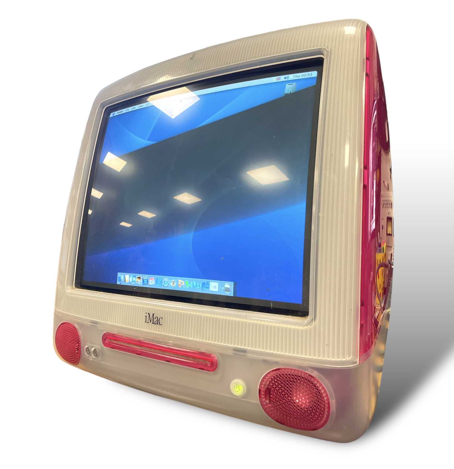 Lot 37 - COMPUTING - A VINTAGE 1999 APPLE IMAC G3