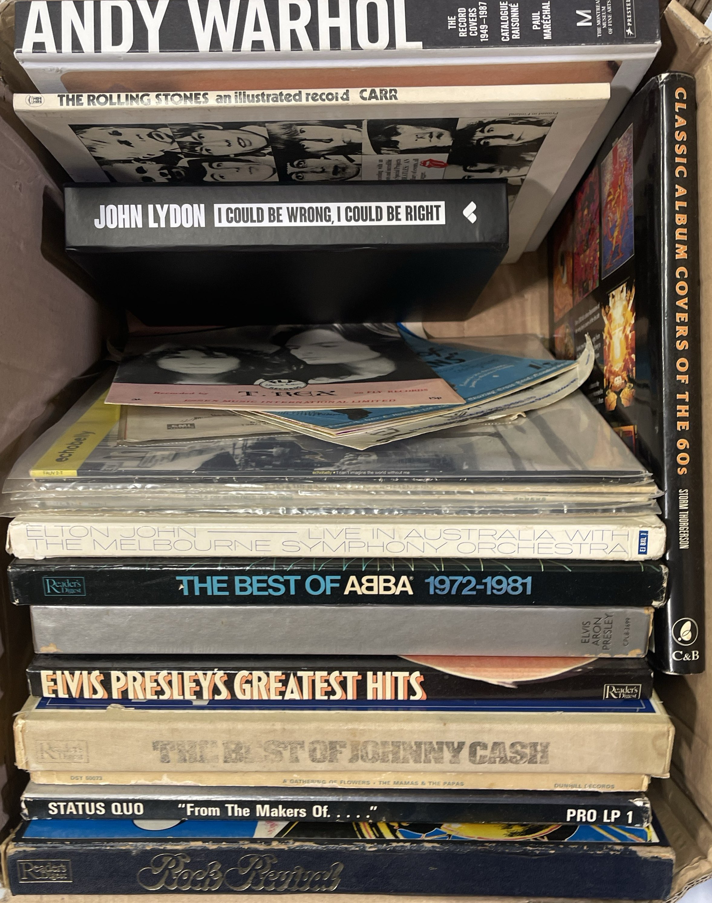 Lot 26 - MUSIC MEMORABILIA AND VINYL COLLECTION.