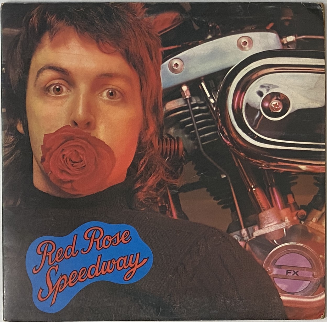 Lot 9 - WINGS - RED ROSE SPEEDWAY LP (WHITE LABEL TEST
