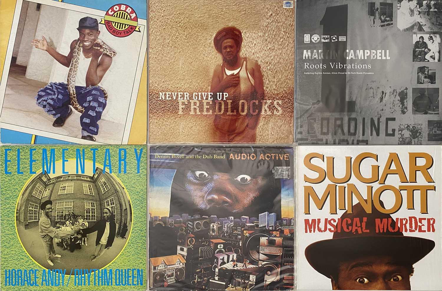 Lot 2 - REGGAE/ DUB - LP COLLECTION