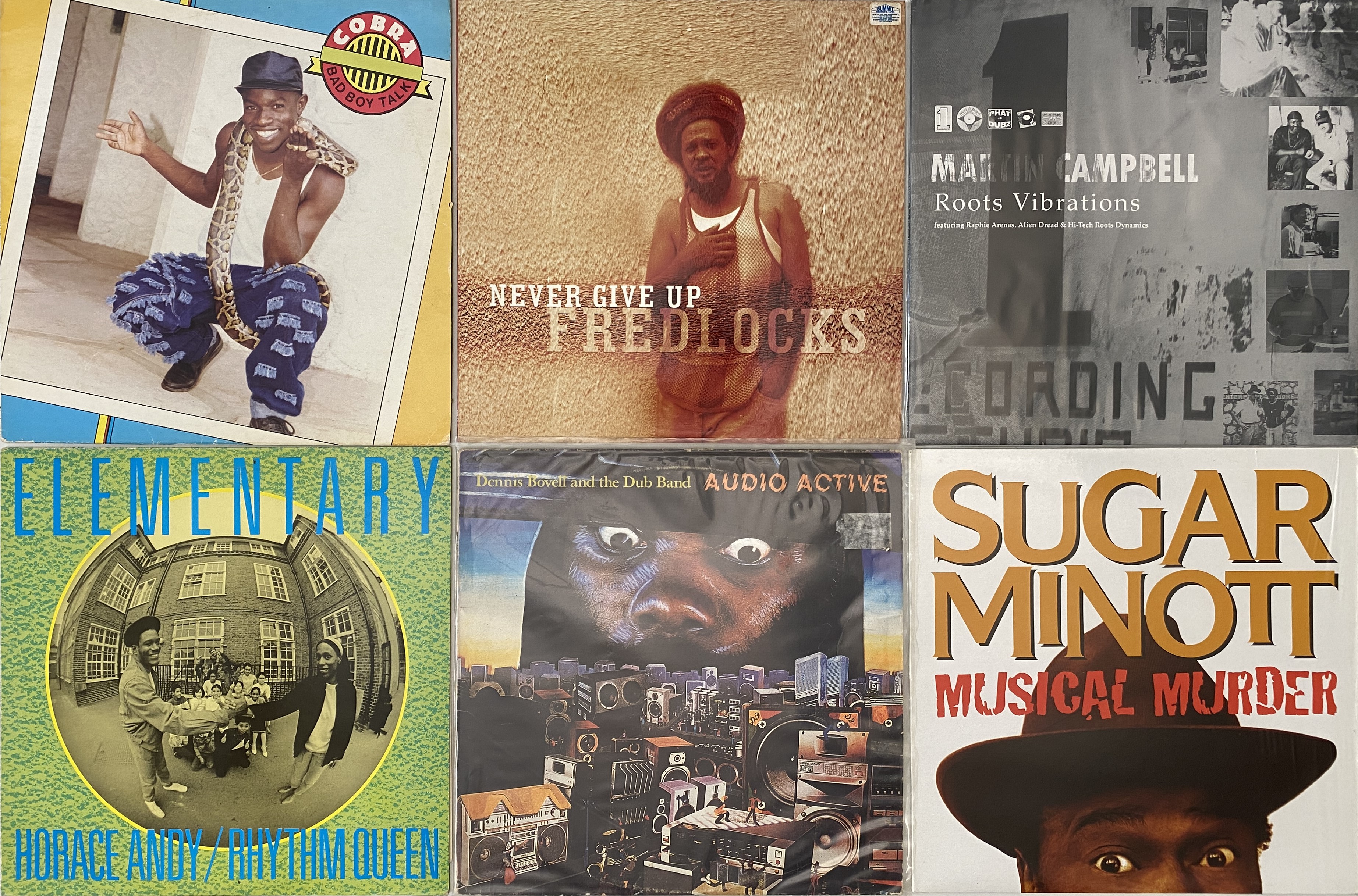 Lot 2 - REGGAE/ DUB - LP COLLECTION
