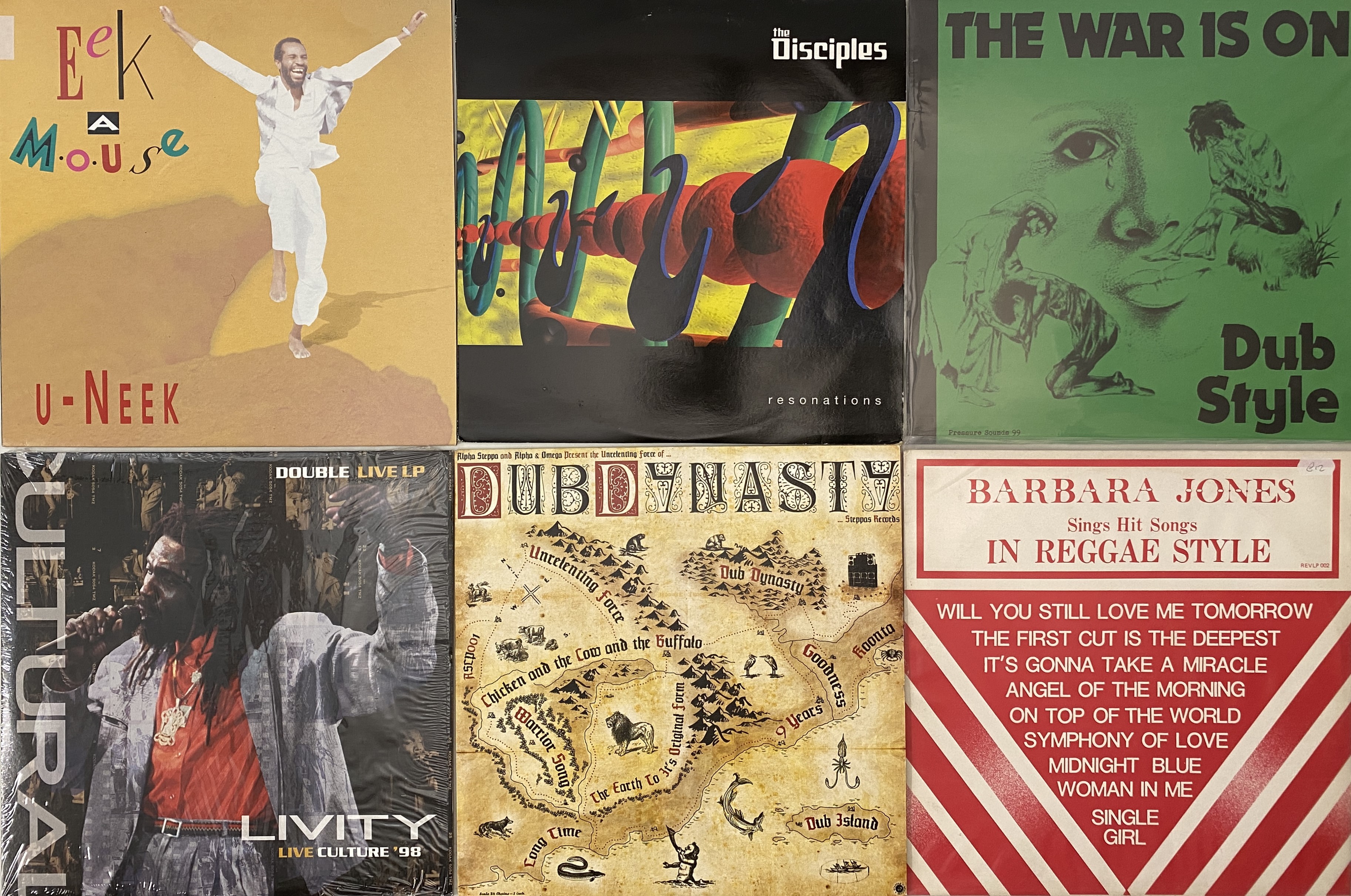 Lot 2 - REGGAE/ DUB - LP COLLECTION