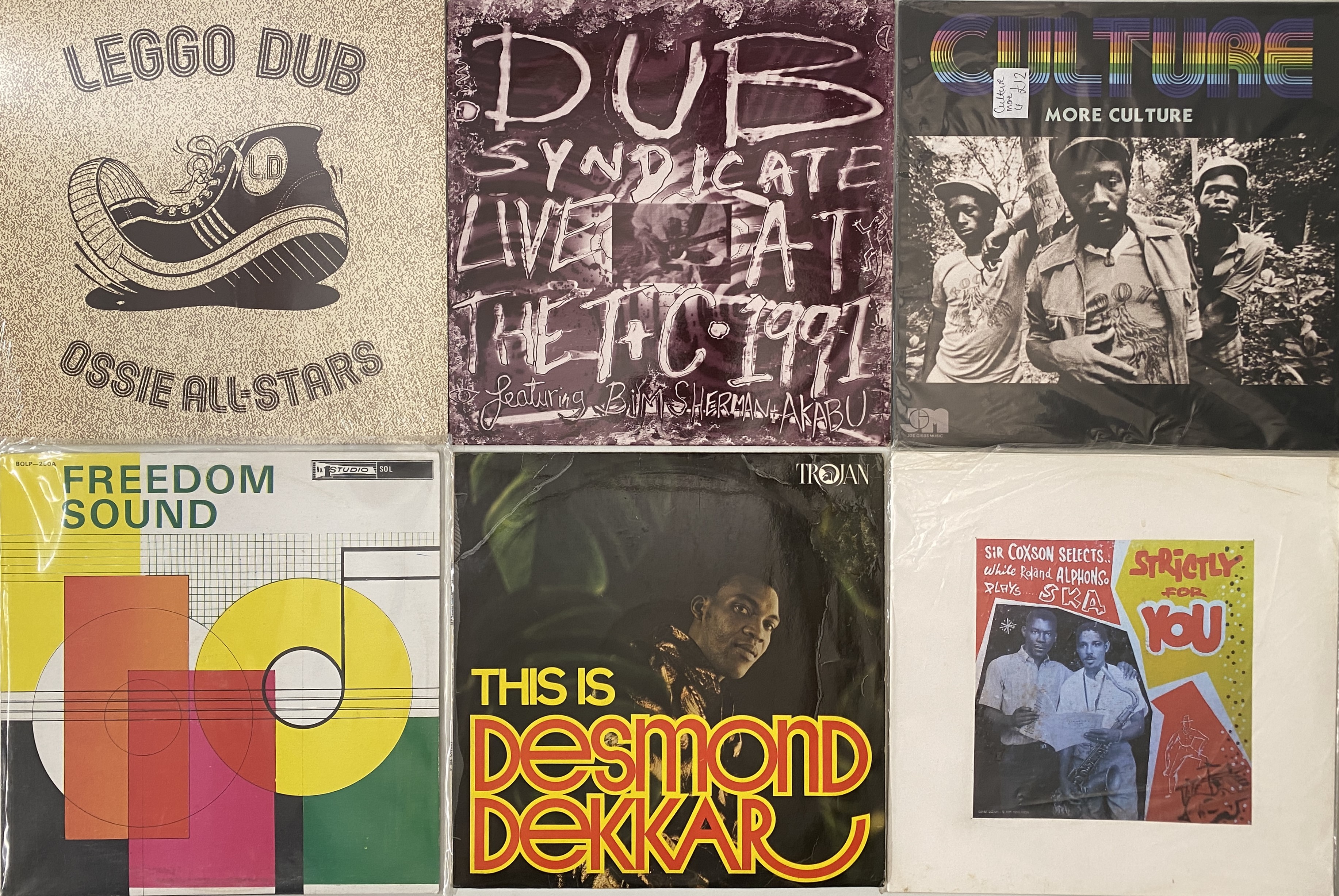 Lot 3 - REGGAE/ DUB - LP COLLECTION