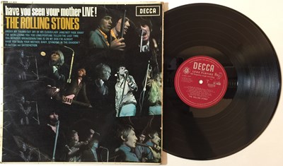 Lot 321 - THE ROLLING STONES - HAVE YOU SEEN YOUR MOTHER LIVE! LP (ORIGINAL UK MONO EXPORT PRESSING - DECCA LK 4838)