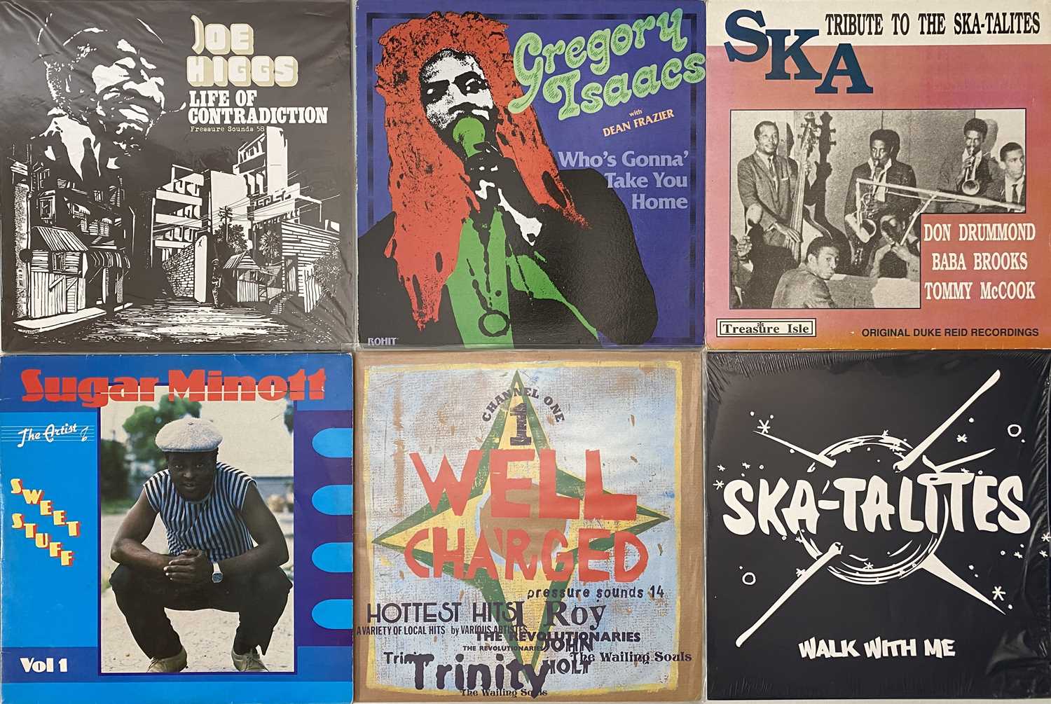 Lot 6 - REGGAE/ DUB - LP COLLECTION
