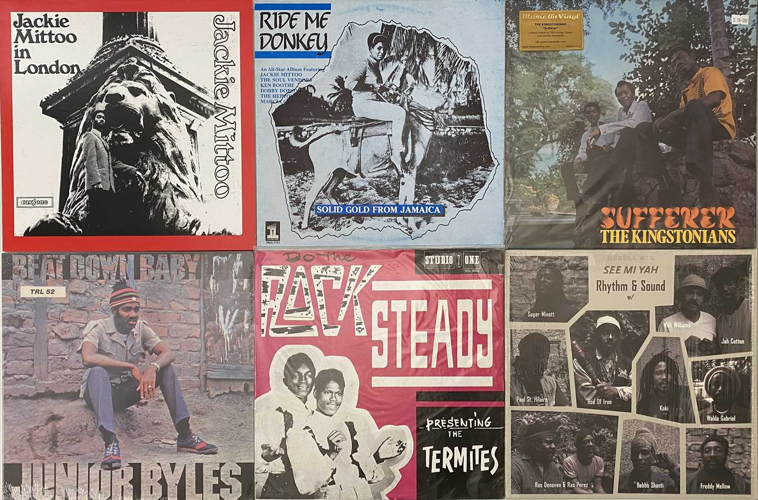 Lot 8 - REGGAE/ DUB - LP COLLECTION
