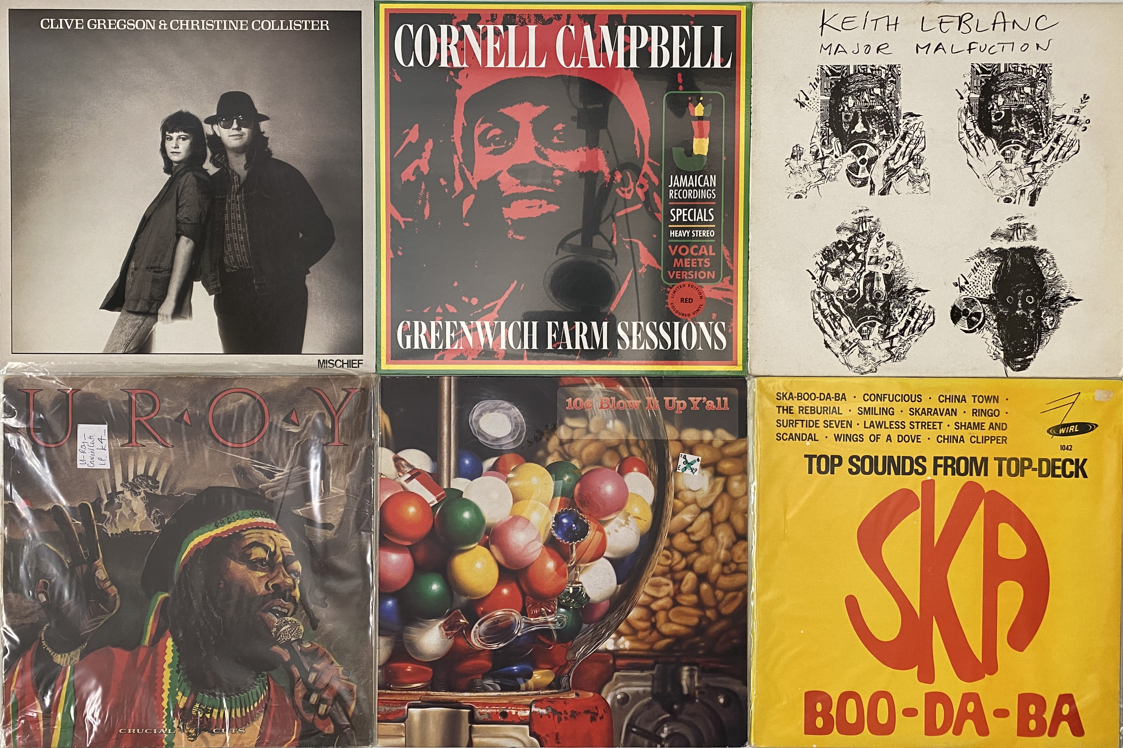Lot 8 - REGGAE/ DUB - LP COLLECTION