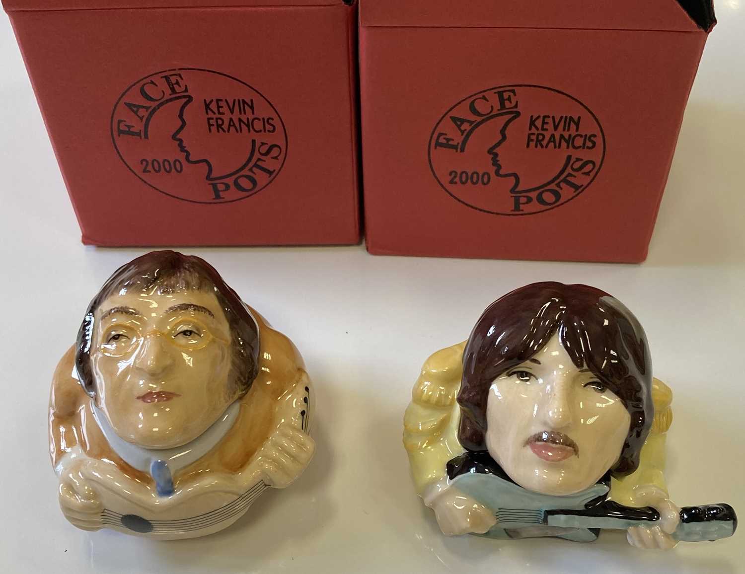 Lot 157 - KEVIN FRANCIS FACE POTS