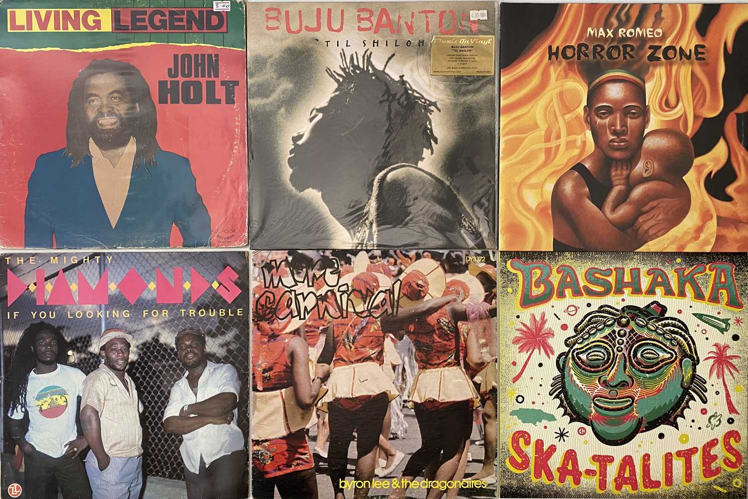 Lot 10 - REGGAE/ DUB - LP COLLECTION