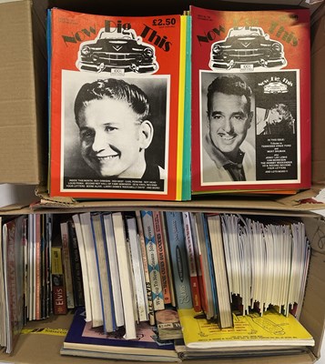 Lot 86 - NOW DIG THIS MAGAZINES & ELVIS MONTHLY MAGAZINES.