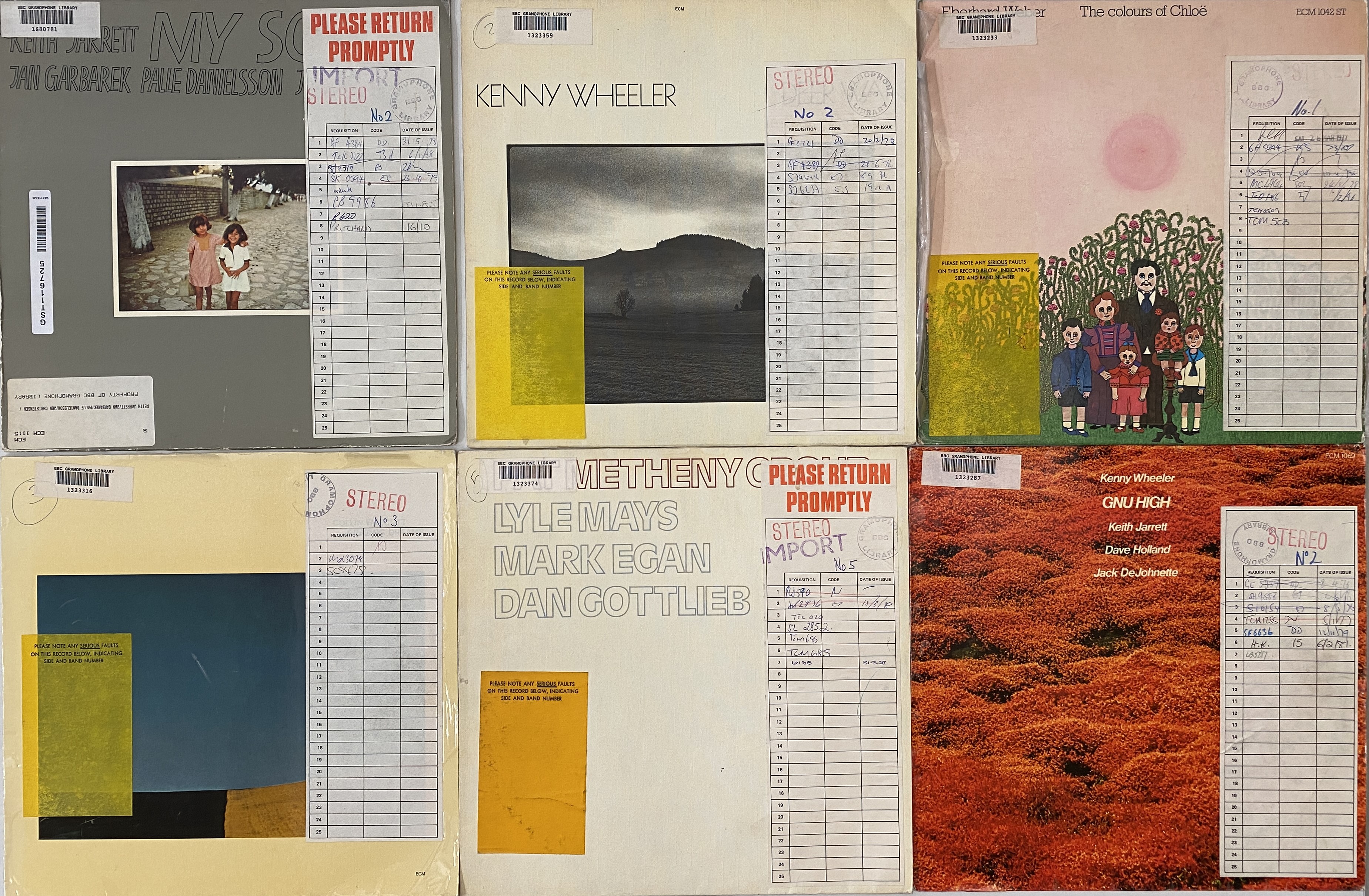 Lot 7 - ECM - LP COLLECTION