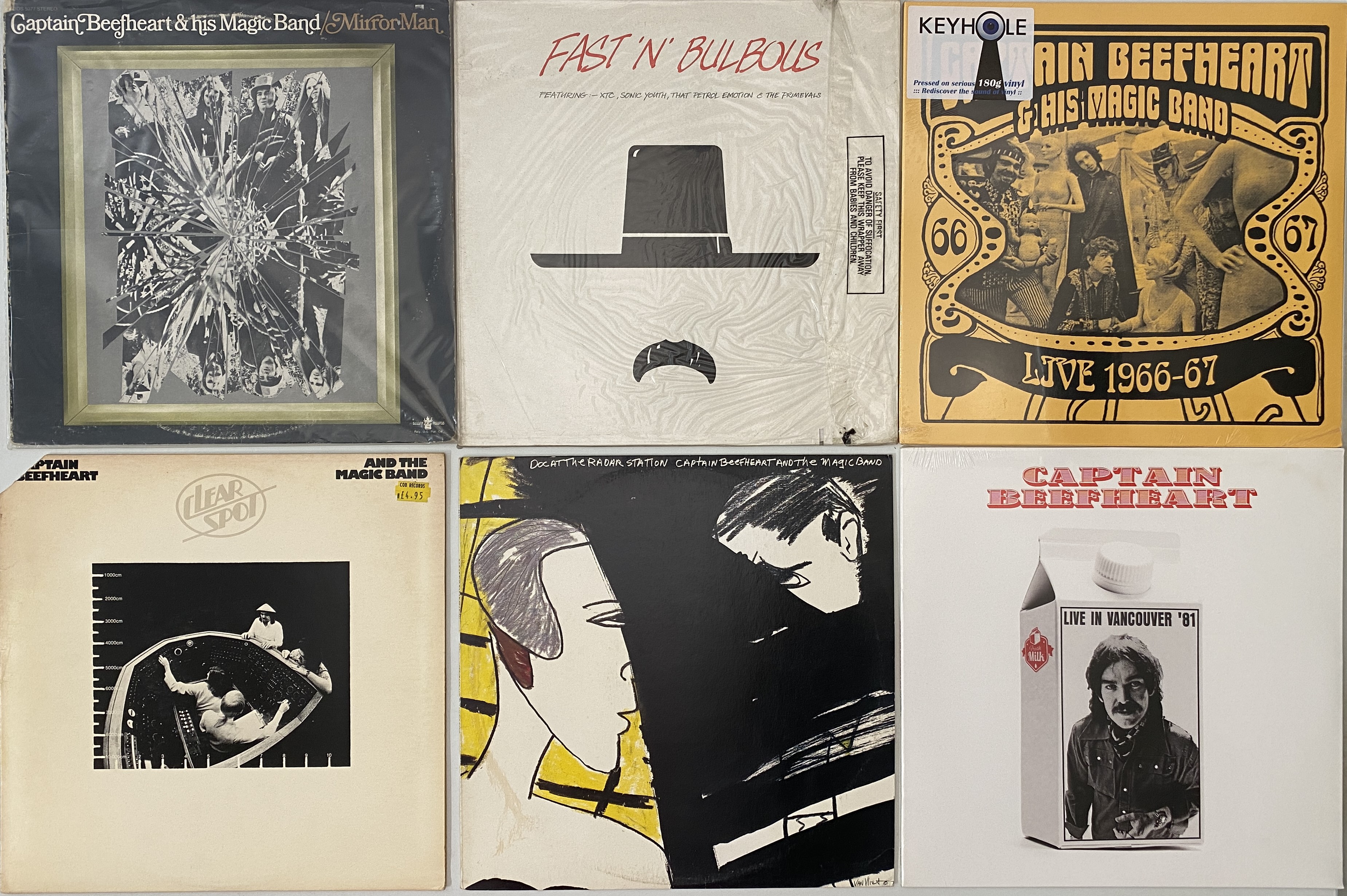 Lot 600 - CAPTAIN BEEFHEART - LP COLLECTION