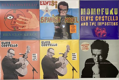 Lot 603 - ELVIS COSTELLO/ GRAHAM PARKER LP COLLECTION (INC SOME SEALED)