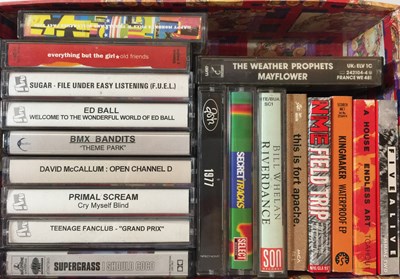 Lot 987 - INDIE/ALT/CREATION LABEL CASSETTES (INCLUDING PROMOS)