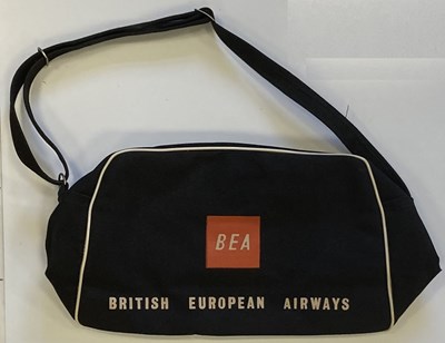 Lot 155 - BEATLES - BRITISH EUROPEAN AIRWAYS FLIGHT BAG