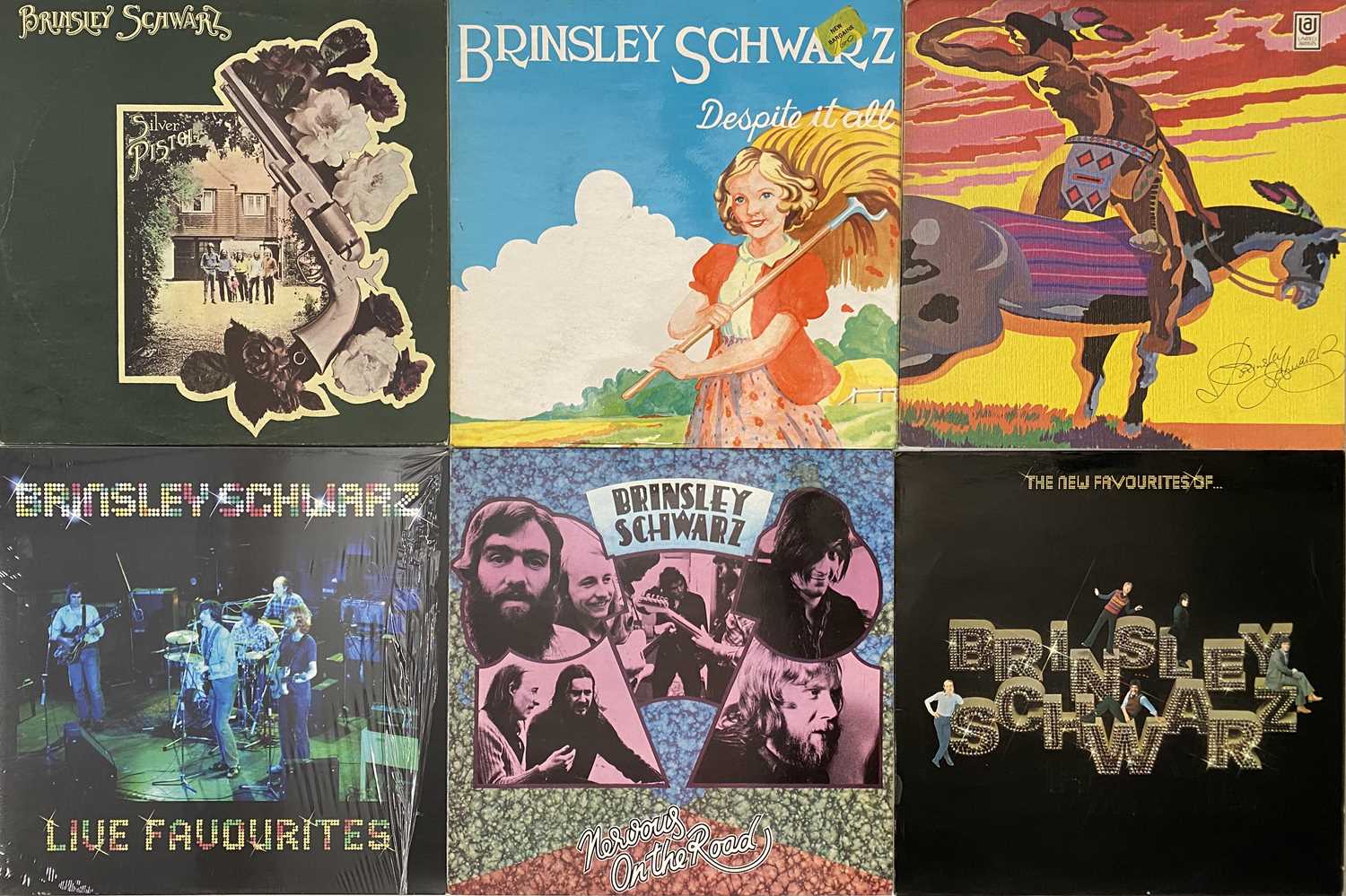 Lot 619 - BRINSLEY SCHWARZ - LP PACK